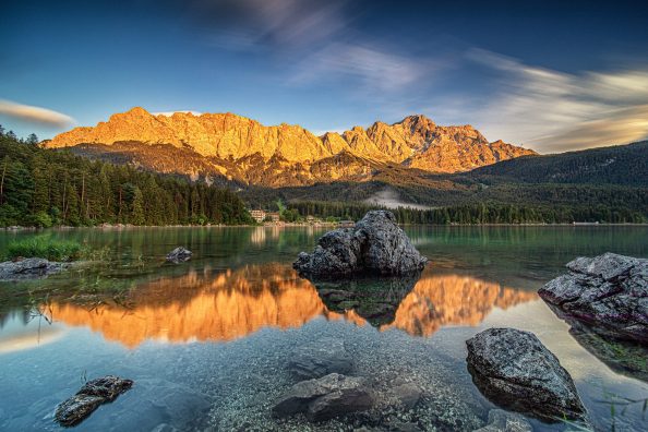 Garmisch Partenkirchen Workshop Landschaftsfotografie Riessersee Geroldsee Wamberg Fotokurs